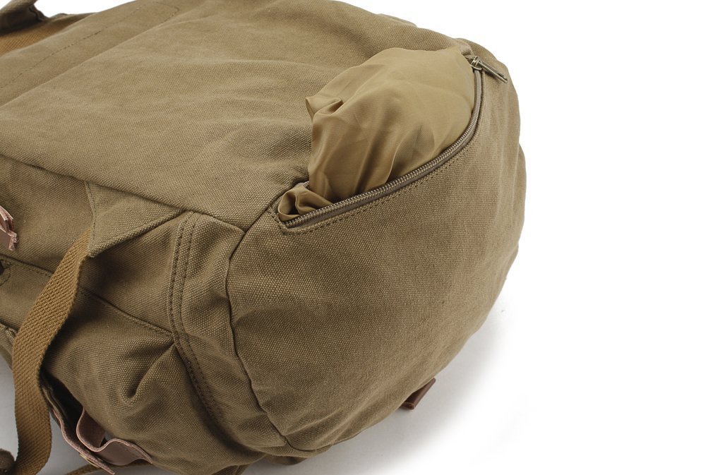 Múltifunciones Impermeable Lona Mochila para Cámara y Viaje DSLR SLR Cámara Bolsa con Cubierta