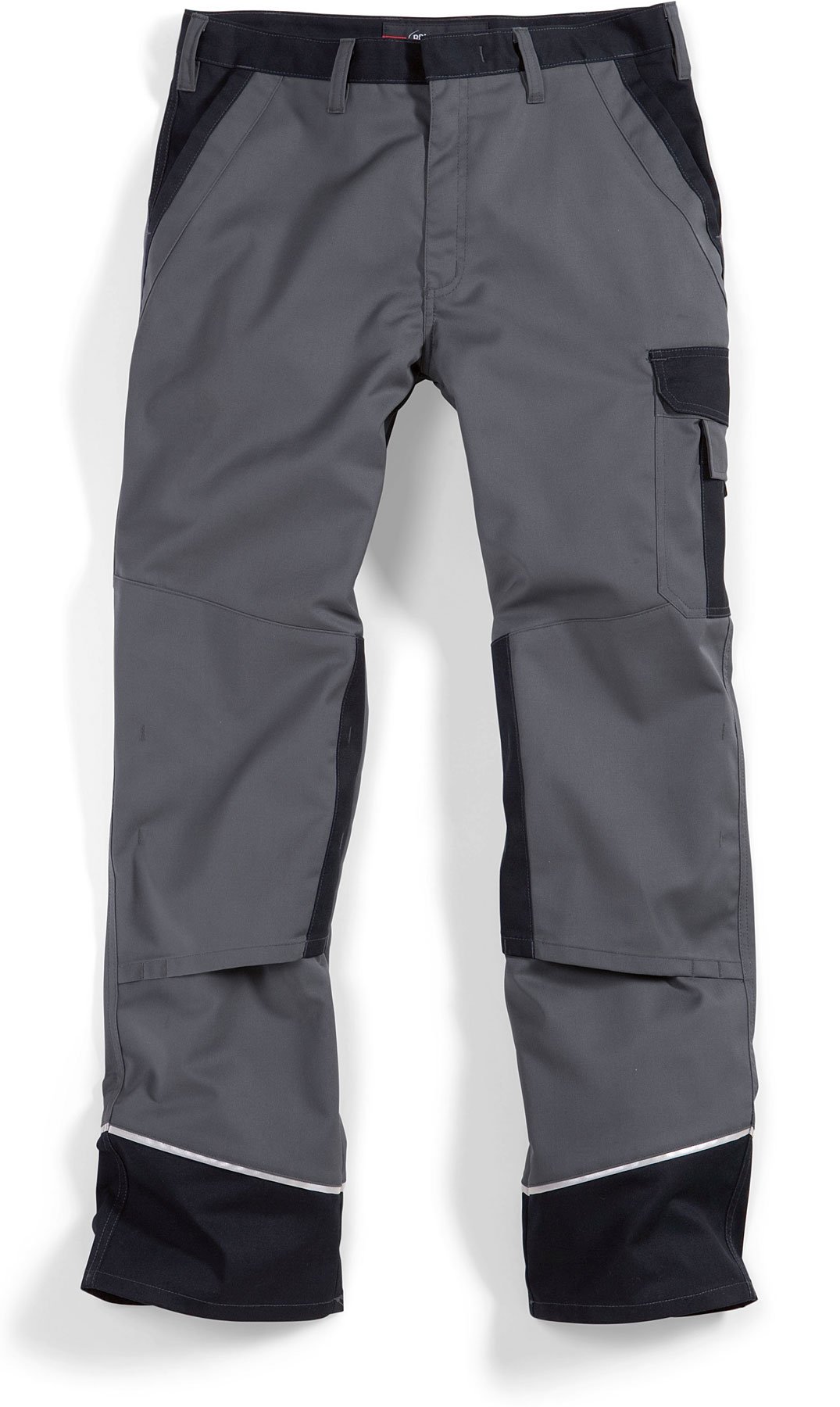 BP 1609-559-53-56s, Work trousers, with pockets 245,00 g/m², fabric blend dark grey/black, 39/40s