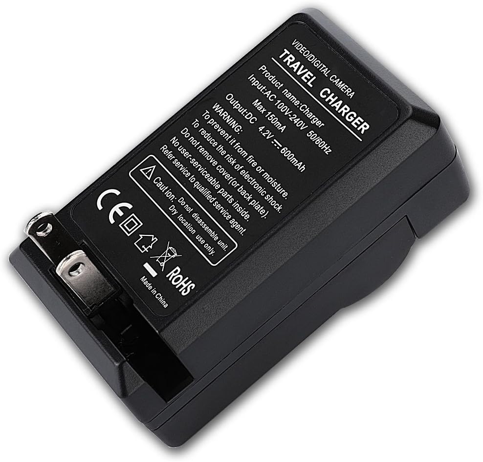 Portable AC DB-L80 Battery Charger for SANYO Xacti VPC-x1200 VPC-X1420 VPC-X1250 Digital Camera