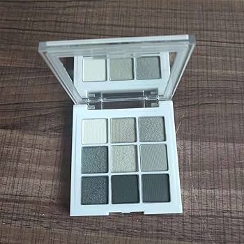 Amazon.co.jp: スモーキーアイシャドウパレット 9 色ブラックシルバー