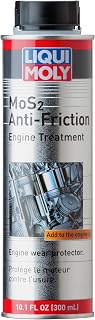 Liqui Moly MoS2 Anti-Friction Engine Treatment Oil Additive 300ml - Smoother Ride, Quieter Engine, High RPM Control