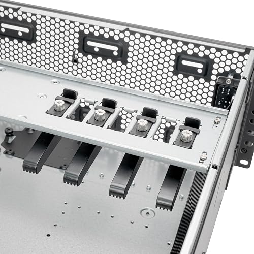 Silverstone Technology RM4A - Châssis Serveur Rack 4U Compatible avec radiateurs 360 mm améliorés, SST-RM4A - 4