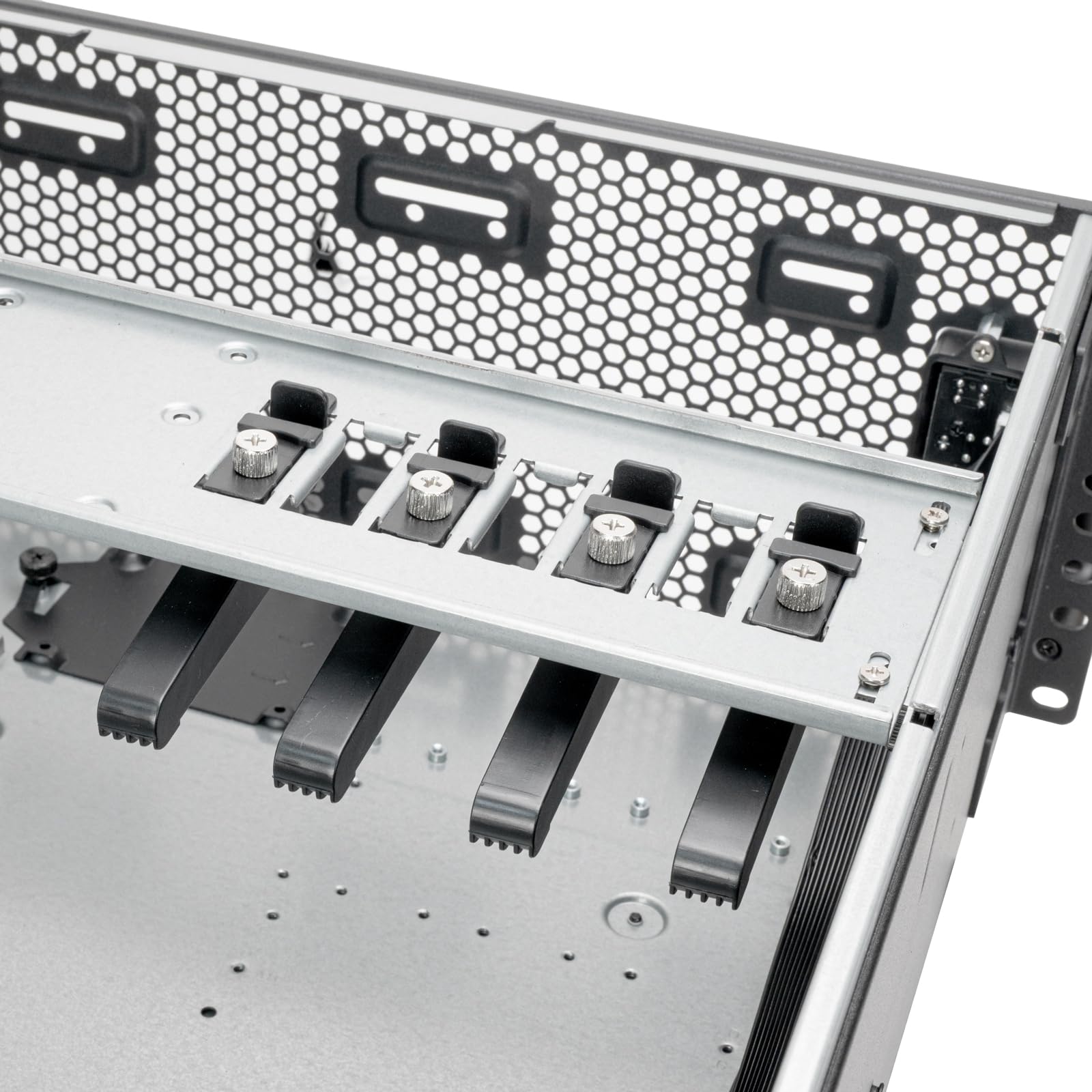 Silverstone Technology RM4A - Châssis Serveur Rack 4U Compatible avec radiateurs 360 mm améliorés, SST-RM4A