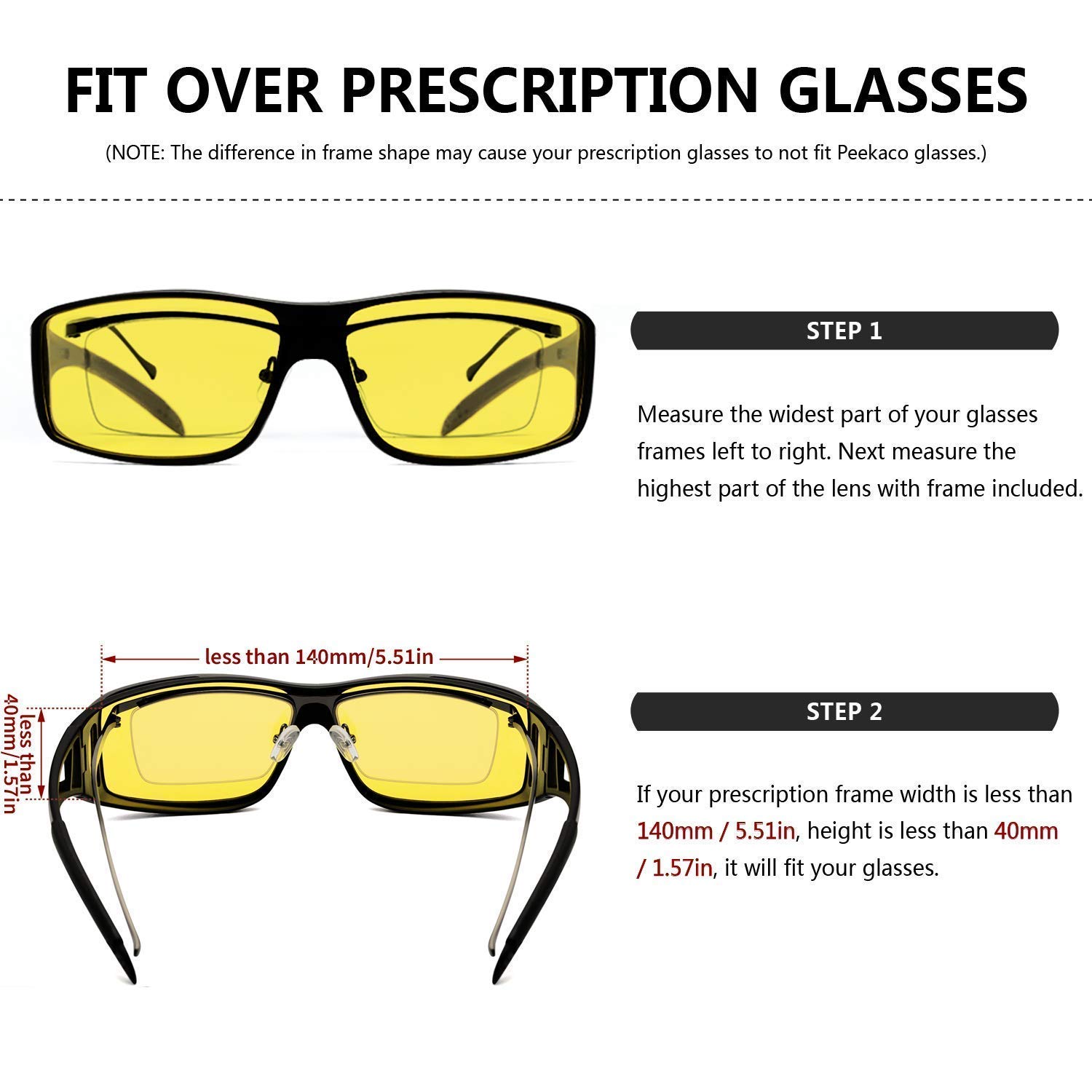 Nachtsichtbrille für Damen und Herren
