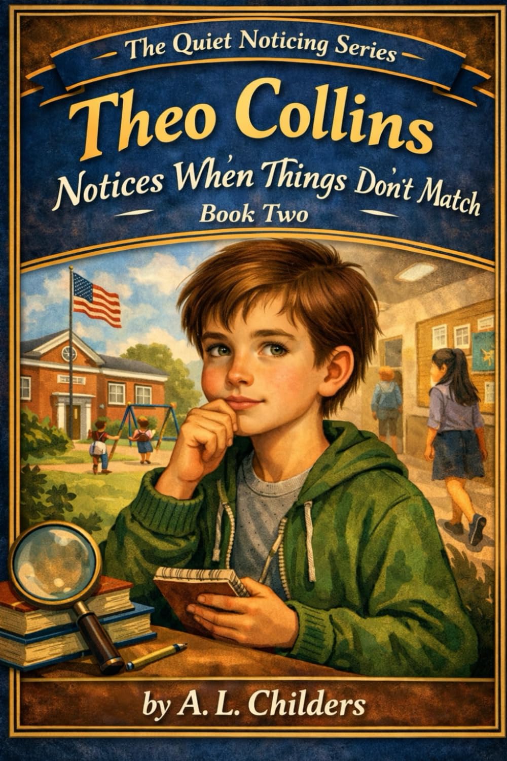 Theo Collins Notices When Things Don’t Match: Book Two of The Quiet Noticing Series