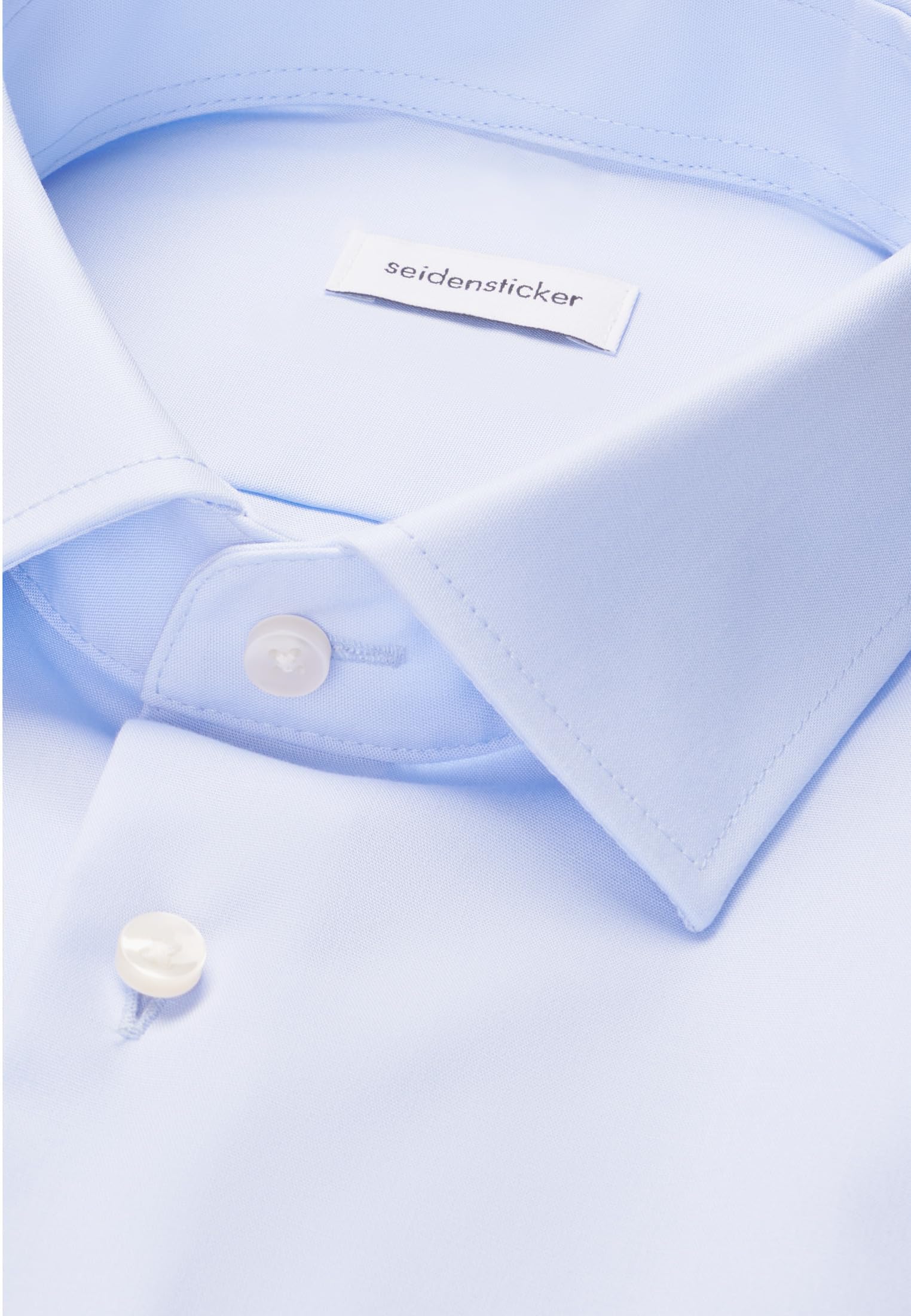 Seidensticker Herren Business-Hemd - Shaped Fit - Bügelfrei - Kent Kragen - Langarm - 100% Baumwolle