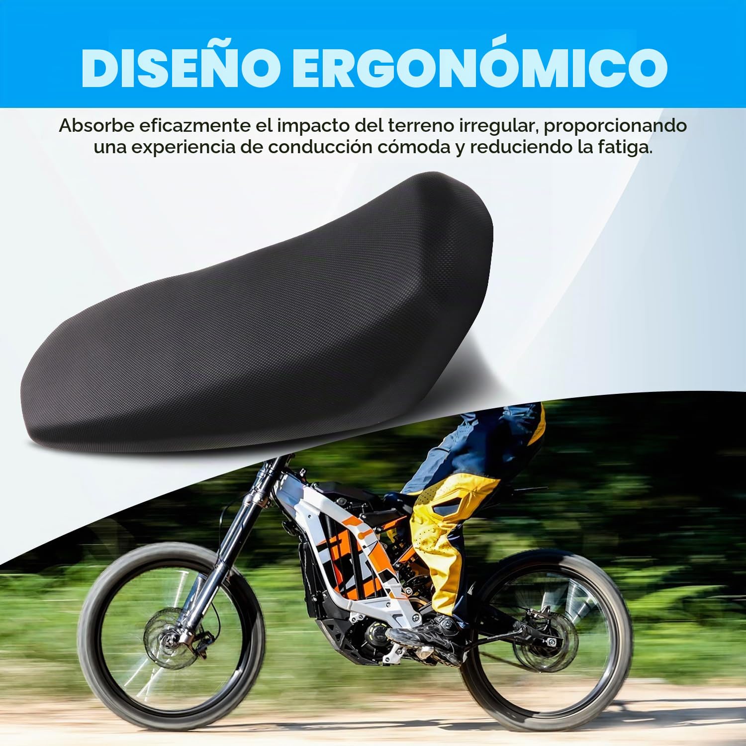 Asiento de Moto,Asiento de Bicicleta de Cross Mini Asiento de bicicleta para Sur-Ron Light Bee Sur Ron Surron Surron S/X