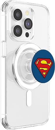 Superman Classic S Shield Logo PopSockets PopGrip for MagSafe