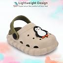 GLJ Naughty Angel First Walking Shoes for Baby Girls, Kids Clogs Slippers for Beach, Pool, Yard, Garden, Camping, Travel (Chocolate, 2.5 Years) gallery image