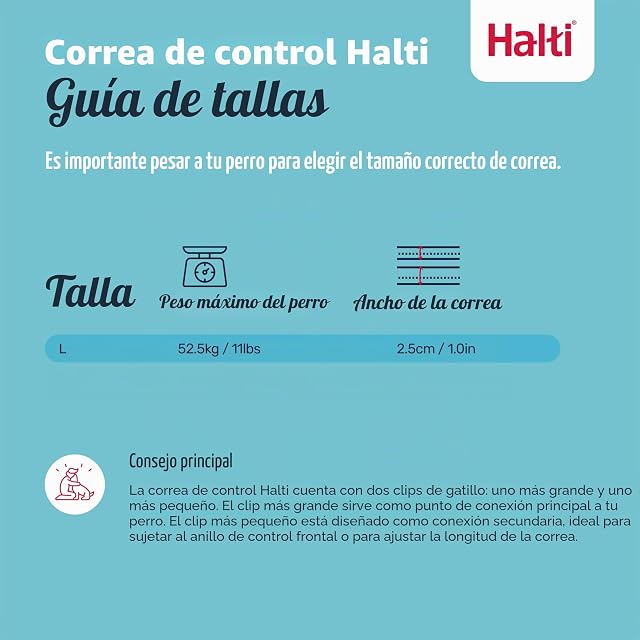 Foto 5 de 6 de Correa de Control para Perros Halti - 2 Metros