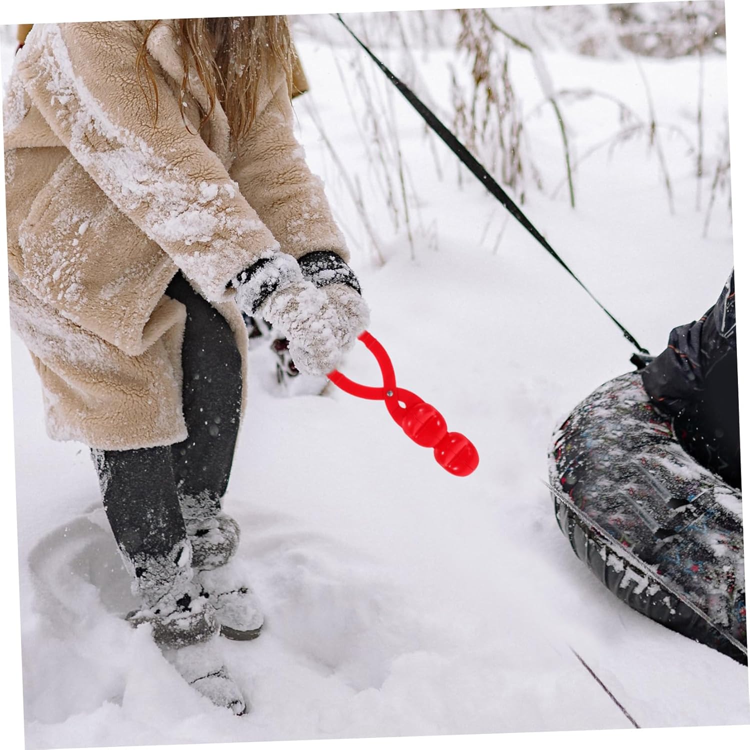HANABASS 1 Set Maker Clamp Tools for Outdoor Winter Fun Quick and Easy Safe Smooth Edges for Family Random Color