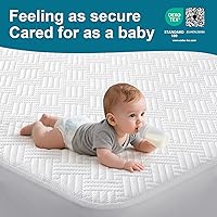 Vista 7 de Waterproof Mattress Protector Queen Size - Breathable, Noiseless, Ultra-Soft Bed Cover, Mattress Pad Cover with Deep Stretchable Pockets 8"-21