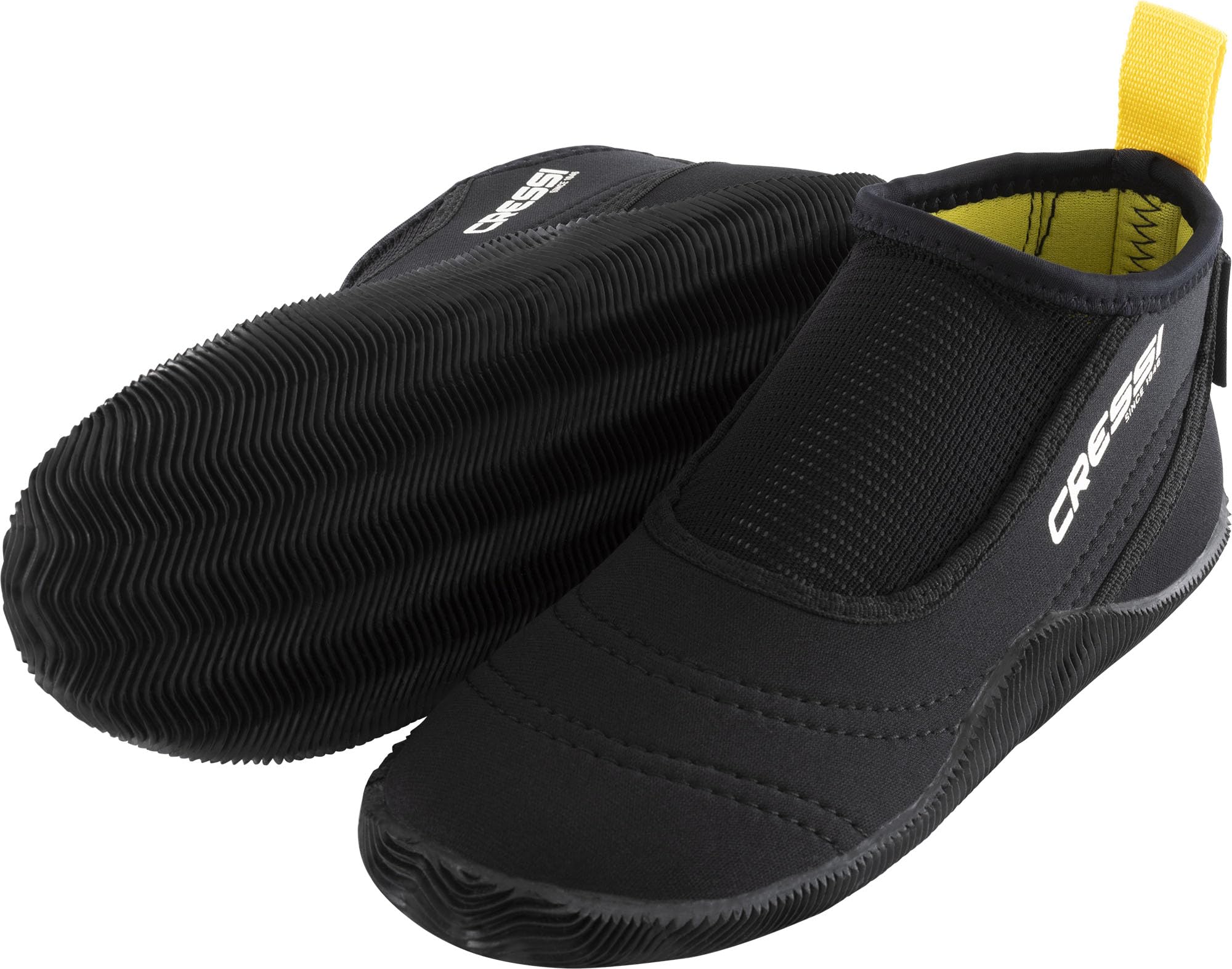 CRESSI Aquatrek Boots - Comoda Calzatura da Acqua Progettata per Gli Ambienti Marini, Nero, Unisex