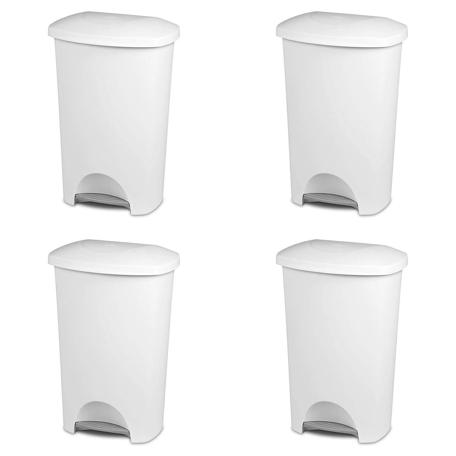 Sterilite Step-On Wastebasket