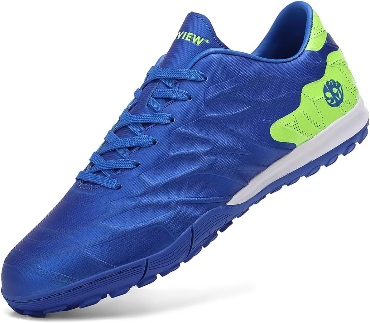 Men's And Women's Soccer Shoes Football Cleats Outdoor Lace-Up Non-Slip Spikes AG/FG Boots Wide Training Sneaker