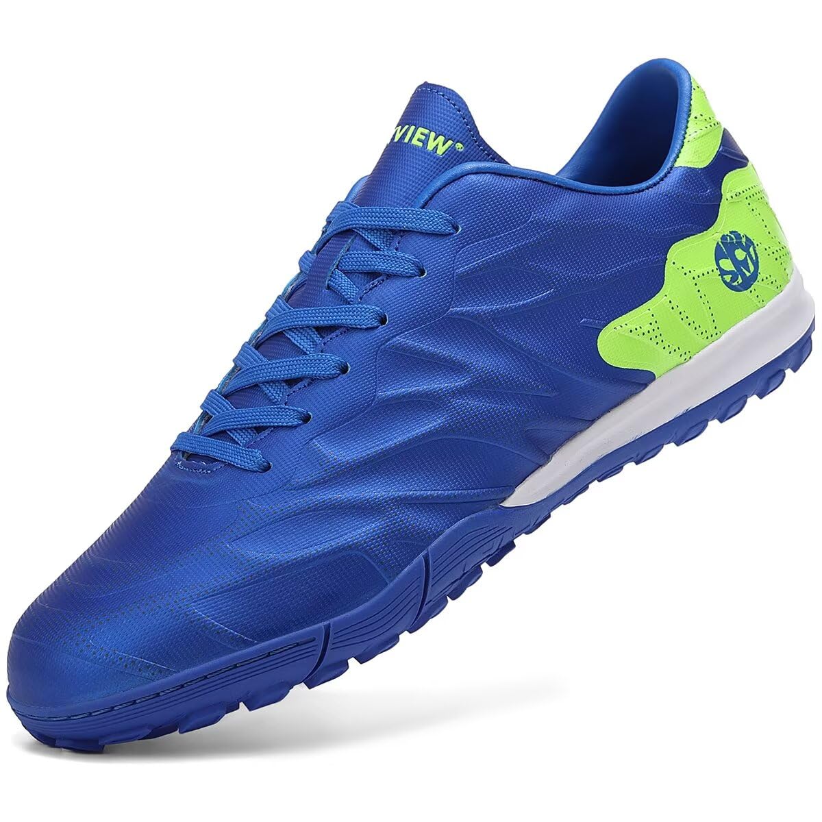 – Men's And Women's Soccer Shoes Football Cleats Outdoor Lace-Up Non-Slip Spikes AG/FG Boots Wide Training Sneaker