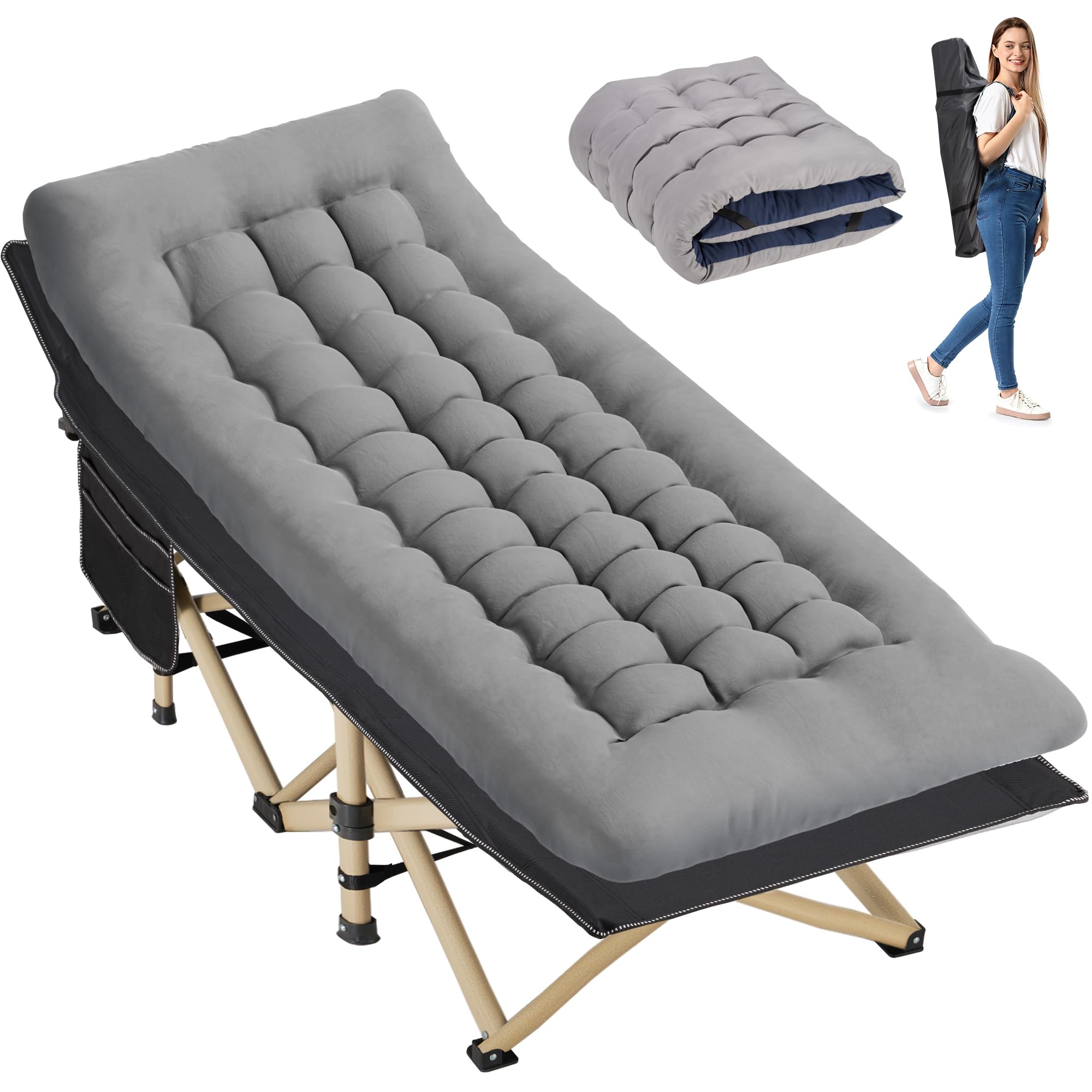 Candockway Folding Camping Cot