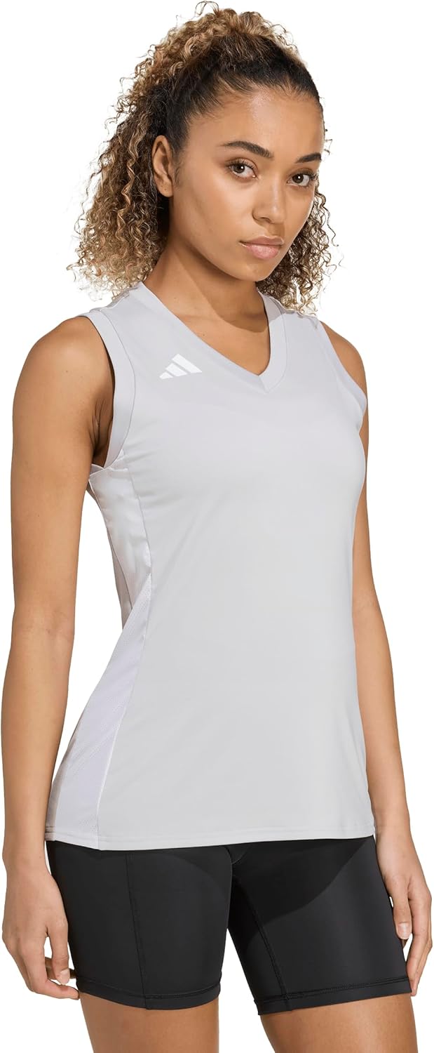 Adidas Womens Quickset Volleyball Sleeveless Jersey - Image 5