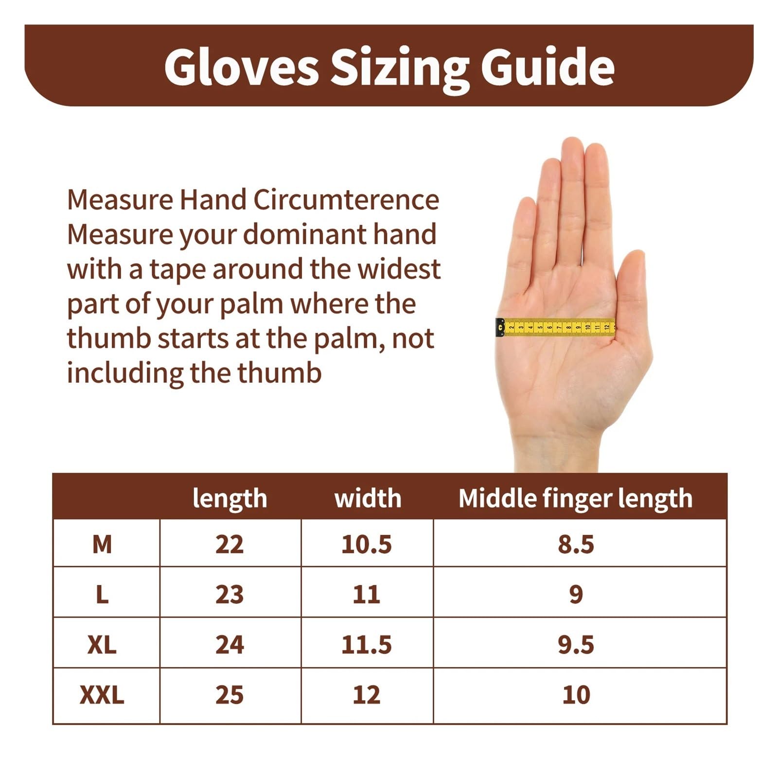 Guantes de trabajo, resistentes, agarre firme, a pinchazos(Double Layer,XL)