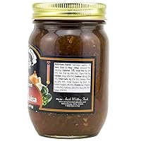 Vista 47 de Amish Wedding Kettle Cooked Salsa, Thick and Chunky Pack of 2 14.5 ounce Jars, Pineapple