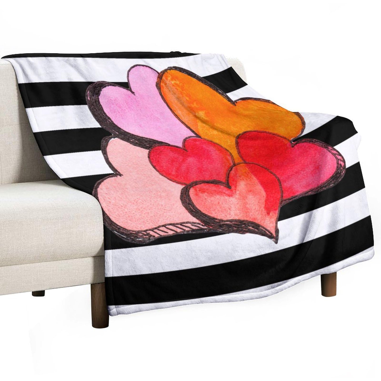 Couverture de lit en peluche douillette le cadeau parfait pour équiper un canapé