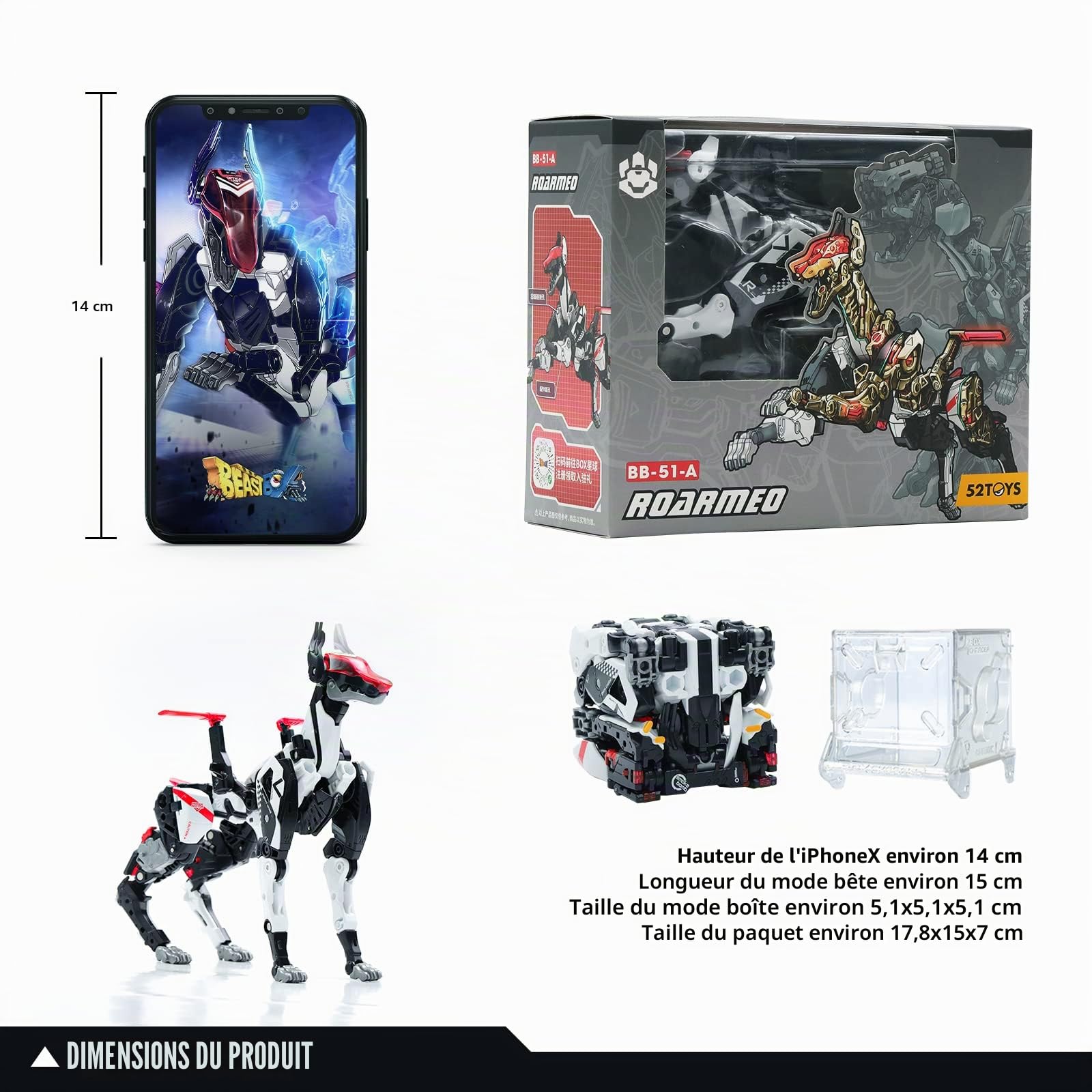 52TOYS Beastbox Giobana Jouet De Déformation Pour Garçon à Partir D 15 Ans Amz B0bfdv5ylx
