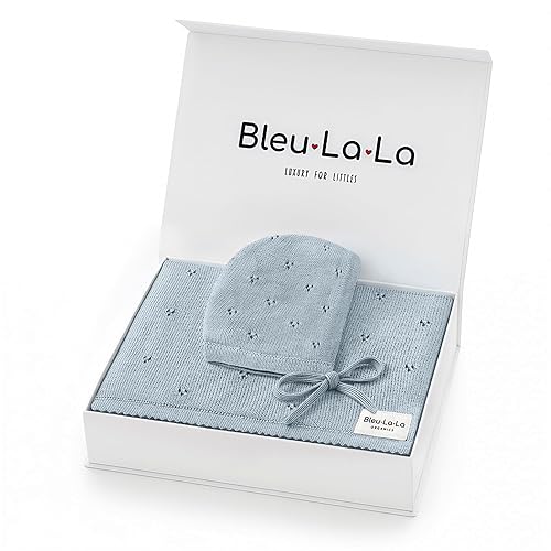 Miniatura 19 de Set de regalo para bebé, manta esencial de algodón orgánico, manta para recién nacido, baby shower pensado y regalo para bebés para niños y niñas