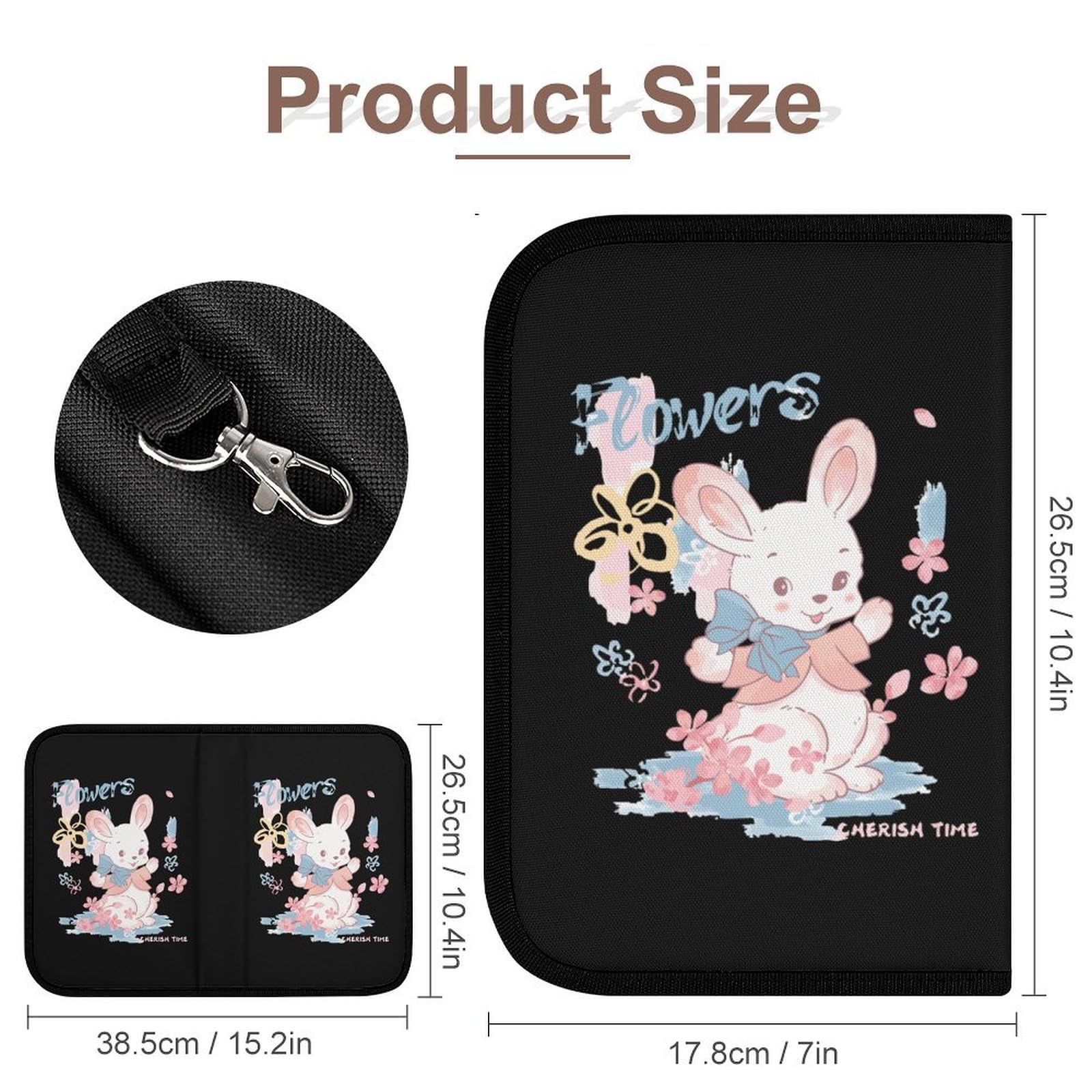 Amazon.co.jp: 母子手帳ケース かわいい うさぎ マルチケース お薬手帳