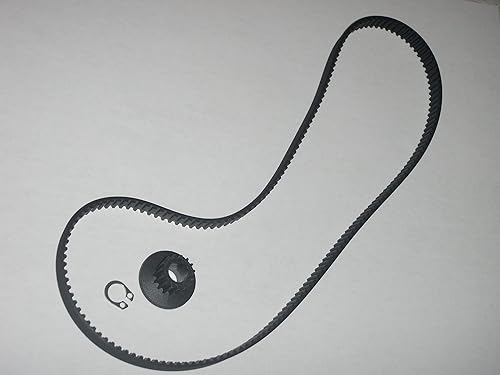 Miniatura 3 de Cinturón + engranaje pequeño + anillo de presión para máquina Hamilton Beach Bread Maker Modelo 29881 29882 29882C solamente