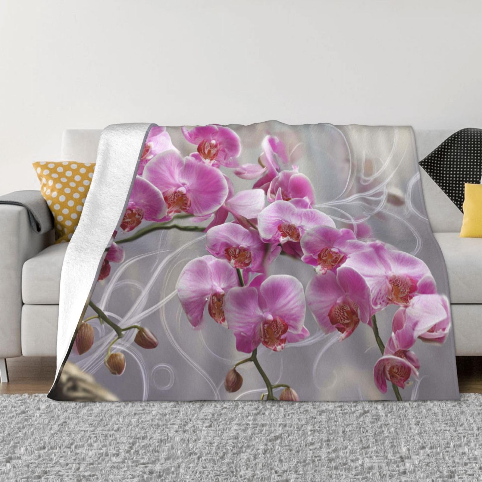 Couverture en flanelle moelleuse pour vos soirées cocooning sur le canapé