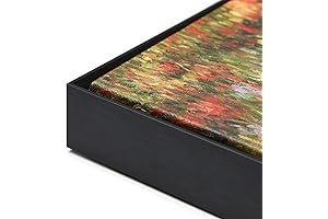 36x48 inch Black Metal Floating Frame