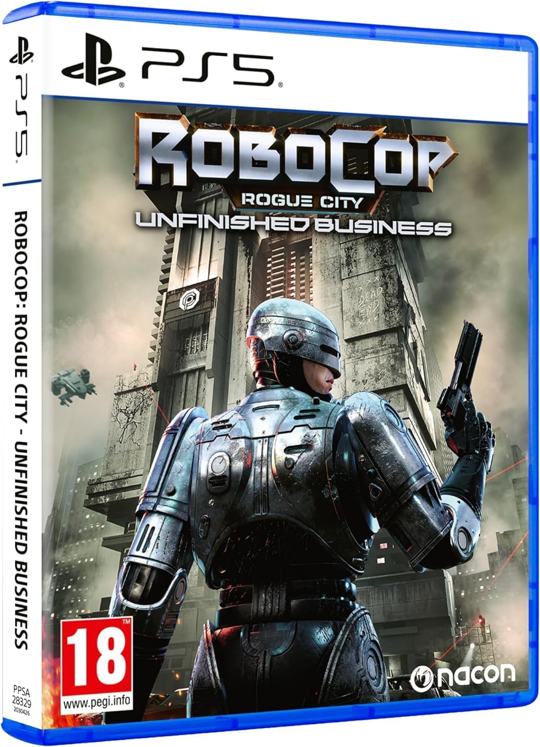 #Videojuego RoboCop Unfinished Business PS5 por 19€