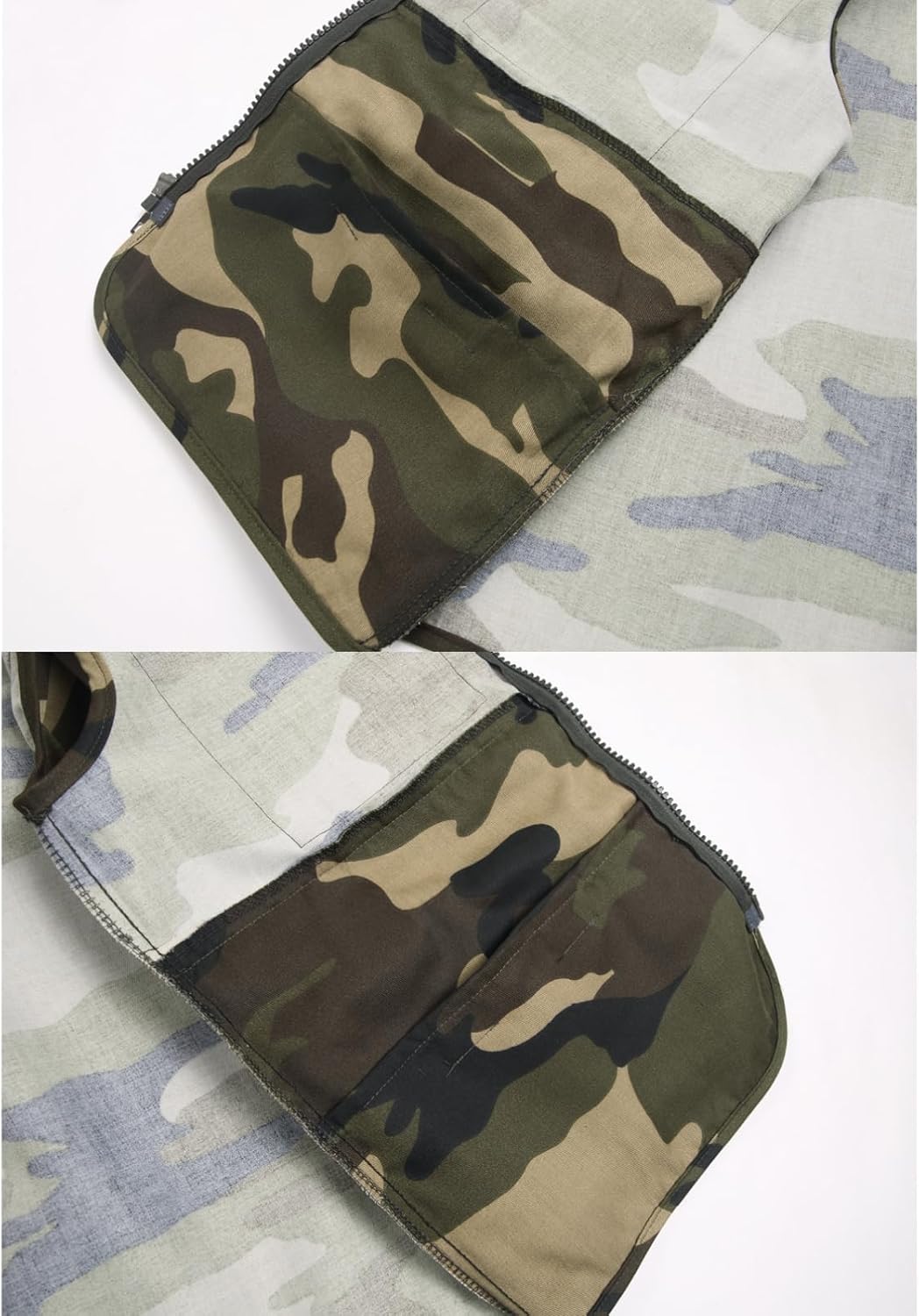 Men’s Fishing Vest Summer Outdoor Work Safari Travel Photo Vest with Multi Pockets - Image 6