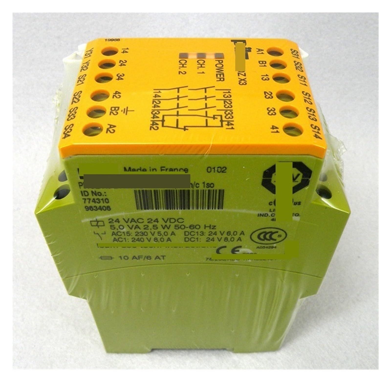 Relais de sécurité PNOZ X3 X4 X3 P 774318 774310 777(X1177408024V)