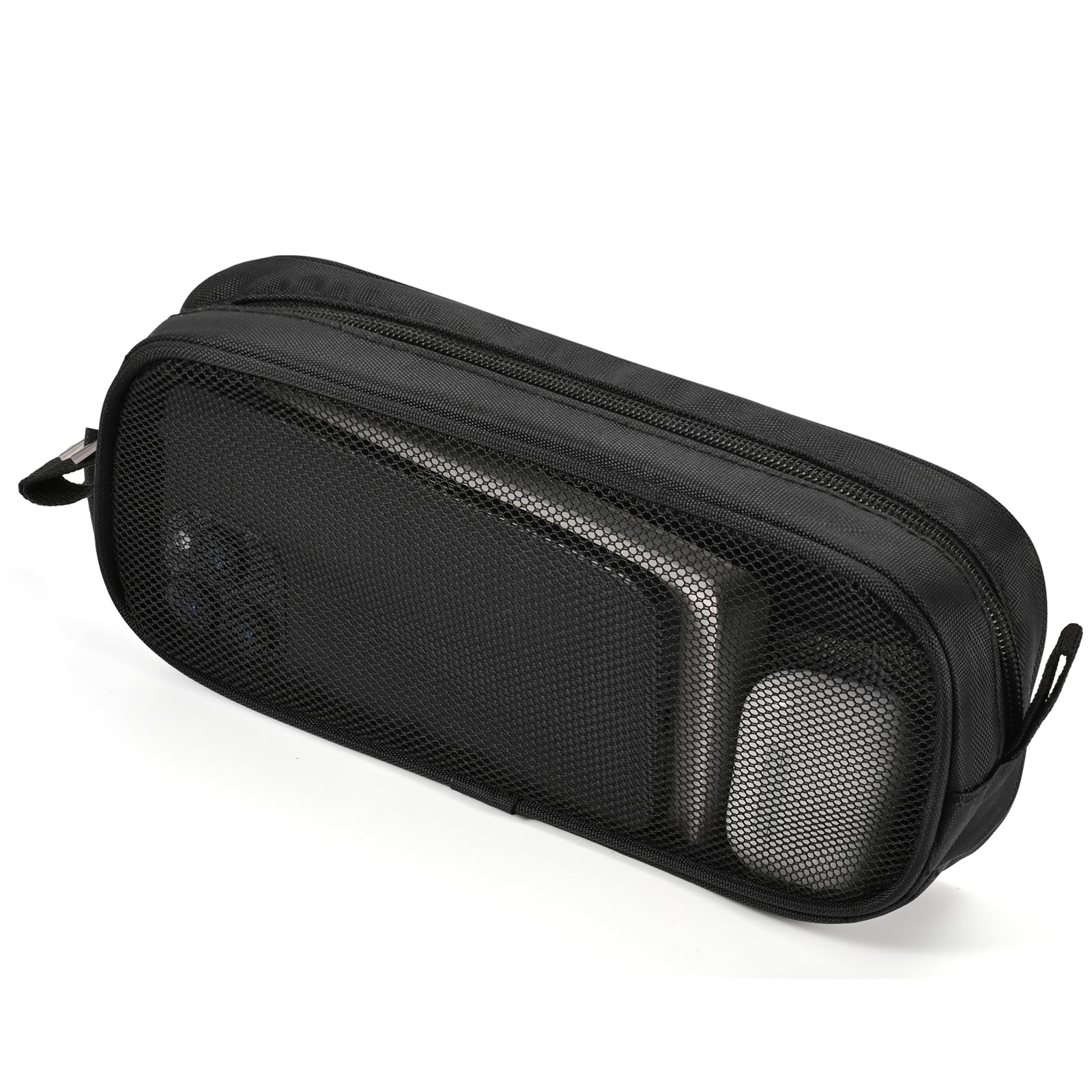 Bidponds Electronics Organizer Travel Case,Zipper Mesh Tech Pouch Accessories Carry Storage for Mouse,Cord,Cables,USB Flash Drive,Hard Drive,