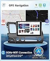 Vista 4 de Estéreo de coche 2G+32G para Honda Civic 2006 2007 2008 2009 2010 2011 con Carplay inalámbrico Android Auto, radio de coche Android de pantalla