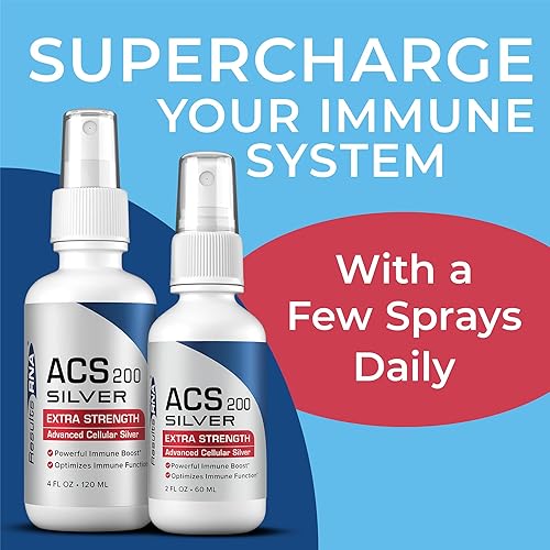 Miniatura 2 de Results RNA - ACS 200 Silver Extra Strength - Soporte para el sistema inmunológico avanzado celular coloidal que sobrealimenta tu sistema