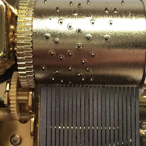 Miniatura 2 de Golden Wind up - Movimiento musical Sankyo de 23, 30, 50 notas para cajas musicales de bricolaje (Minuet (W.A.Mozart), 23 notas)