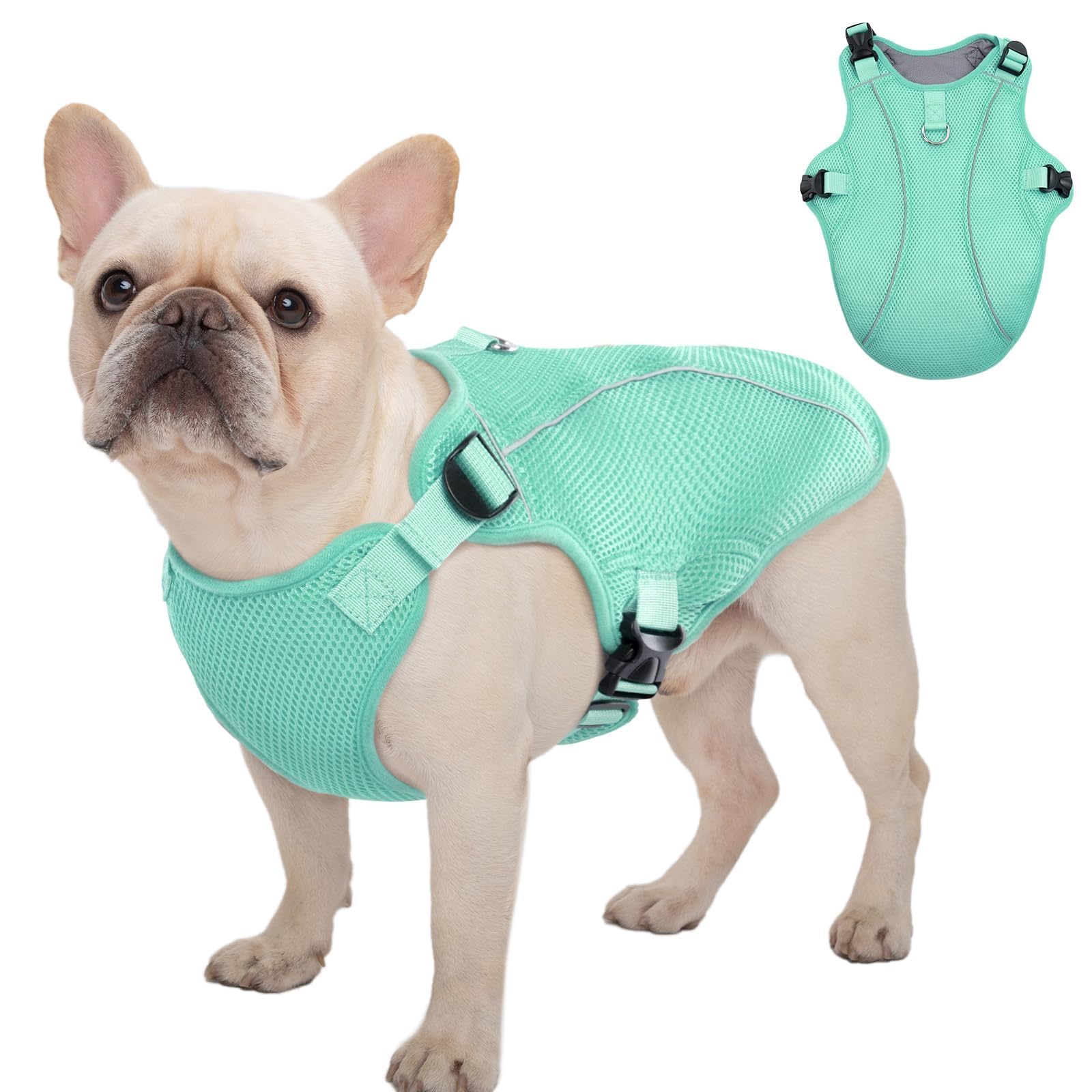 Kuoser Dog Cooling Vest Harness Green S