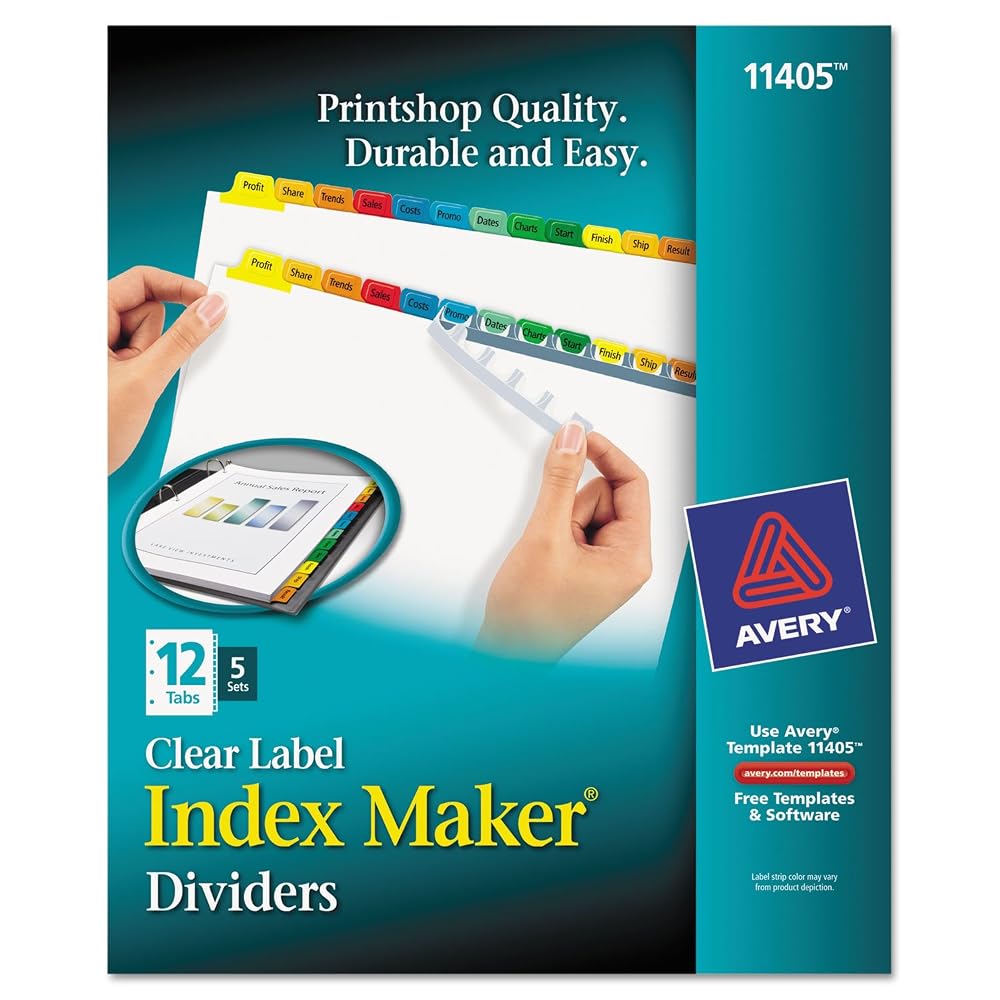 AVE11405 - Avery Index Maker Dividers