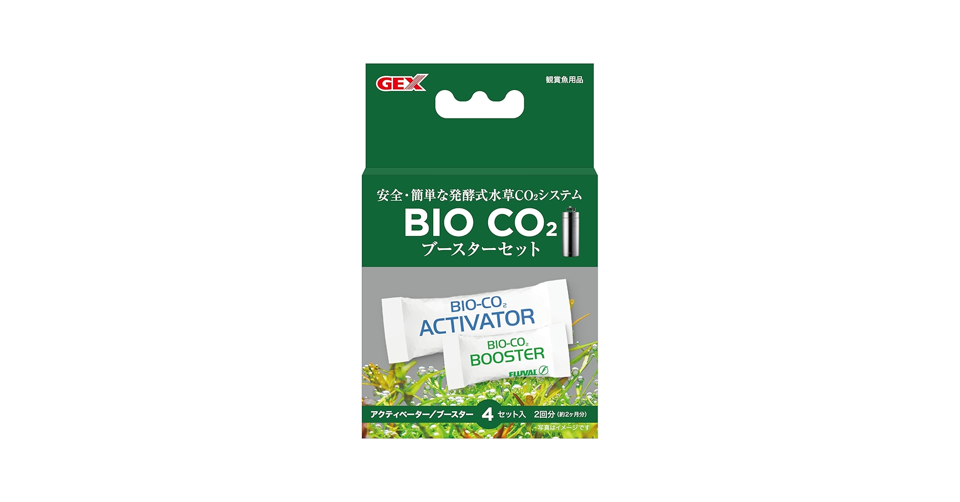 Amazon | ジェックス BIO CO2 ブースターセット 4セット入 発酵