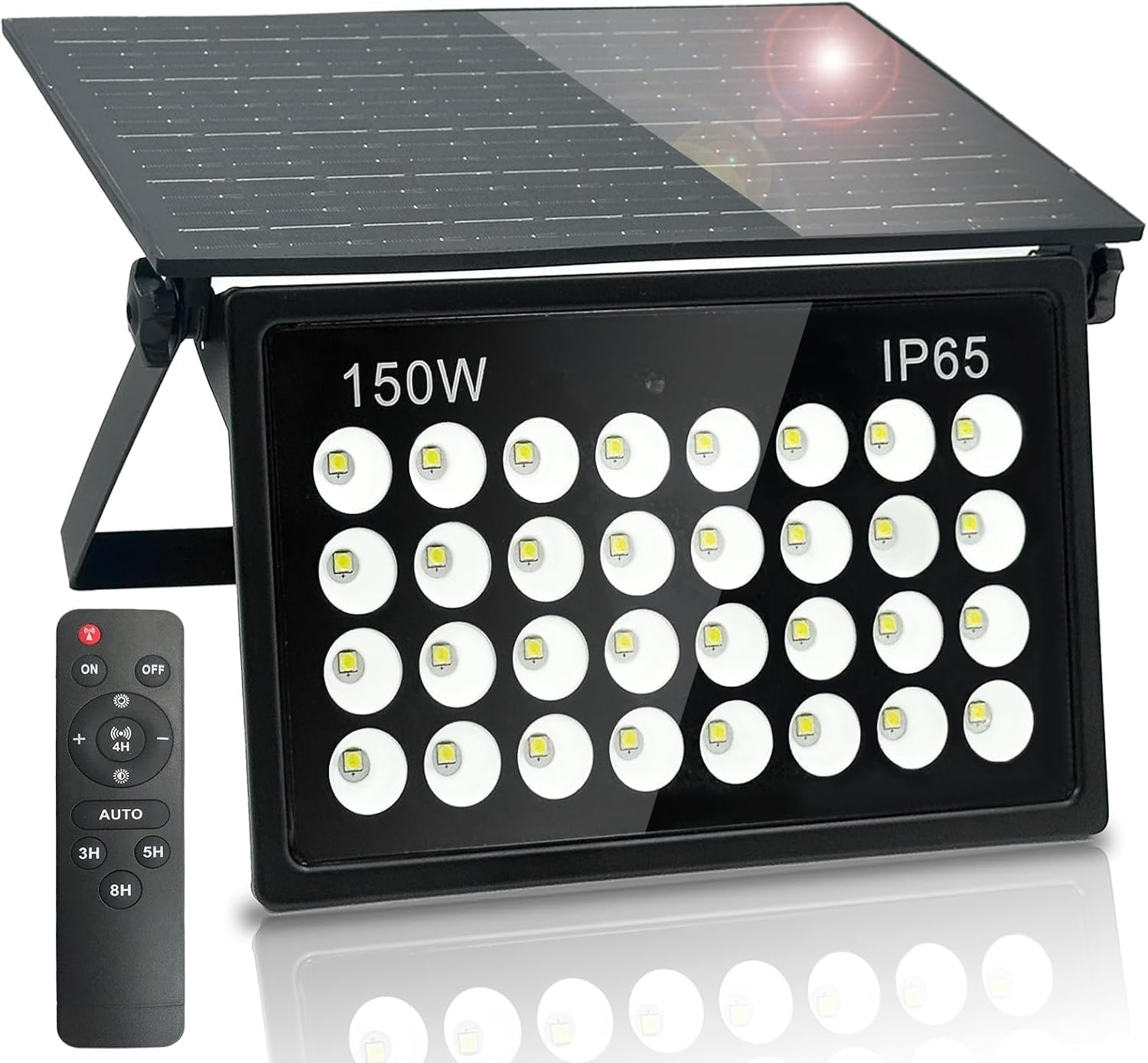 Indmird 150W Solar Security Lights Outdoor