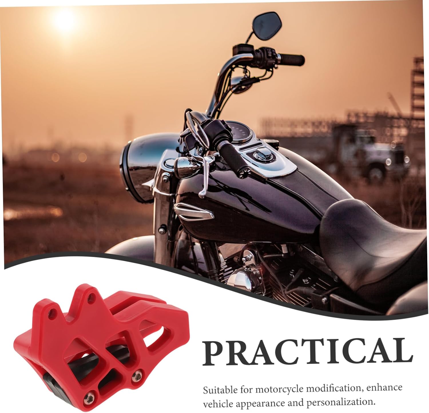 Motorcycle Chainguard Chain Protector for Dirt Bikes Durable Chain Guard Guide for Safe Riding
