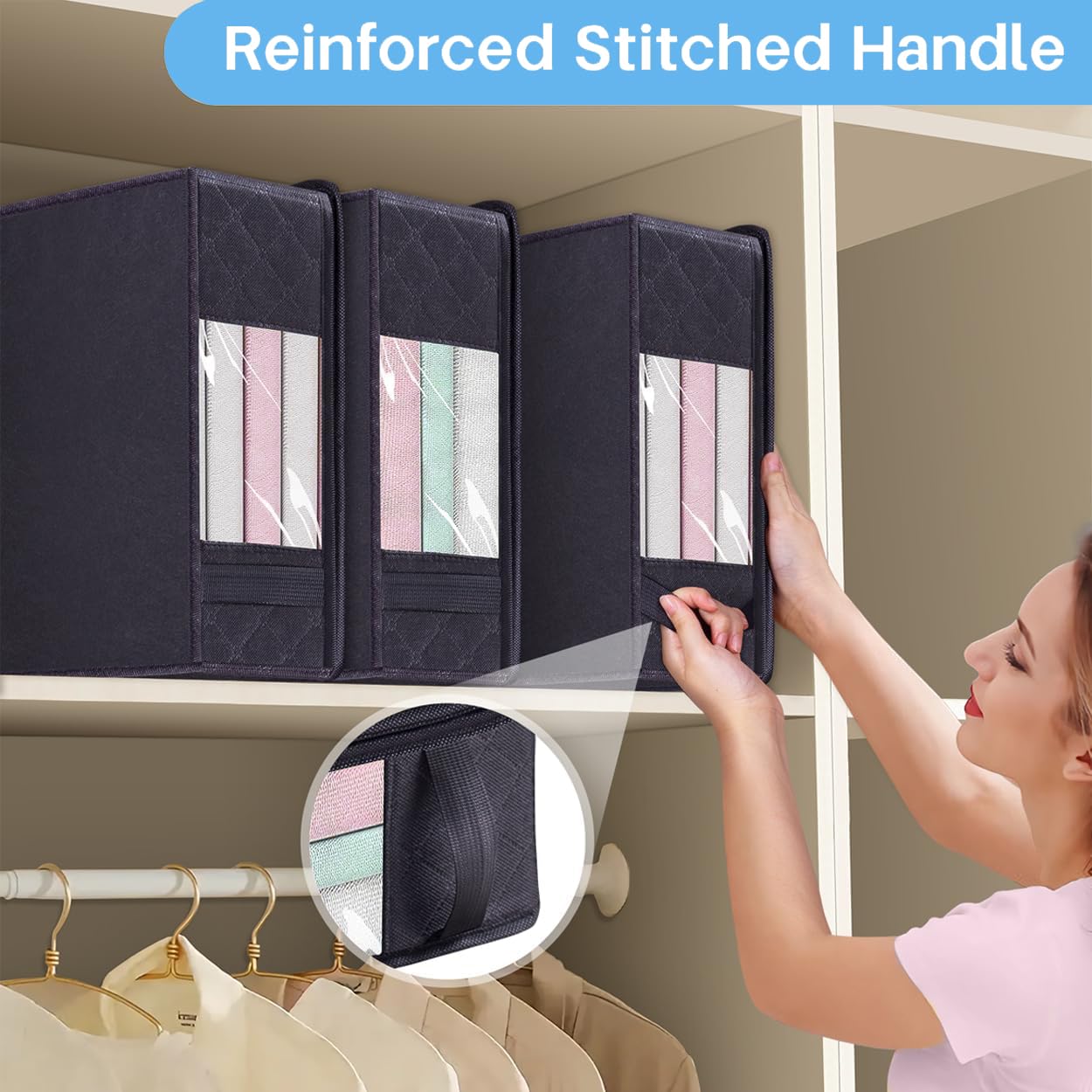 Vendita calda armadio pieghevole armadio sotto letto Organizer scatola di immaga