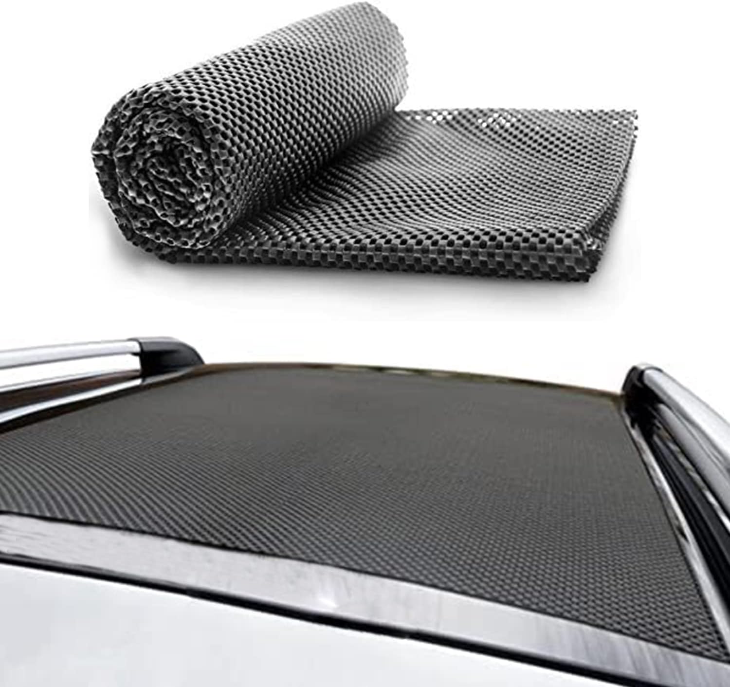 Car Roof Mat for Cargo Bag Mesh Rubber Mat for Car Roof Carrier Bag
