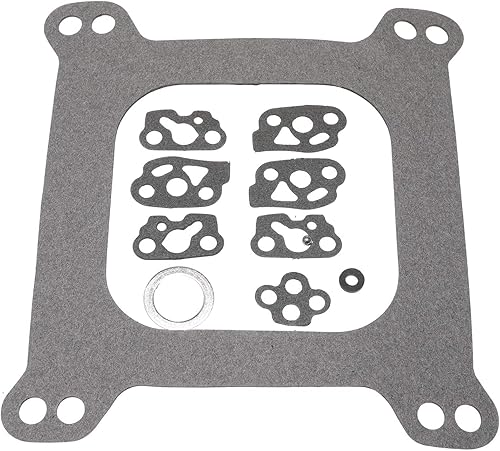 Miniatura 4 de Kit de reconstrucción de carburador con flotadores de latón de repuesto para carburador 1400 1405 1406 1407 1409 1410 1411 AFB 4 barril 500 600 650