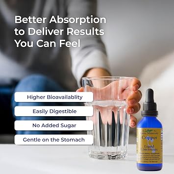 Eidon Ionic Minerals Copper - Ionized Copper Supplement for Women & Men, Liquid Concentrate Drops, Bioavailable Supplement for Red Blood Cell Support & Healthy Skin - 2 oz
