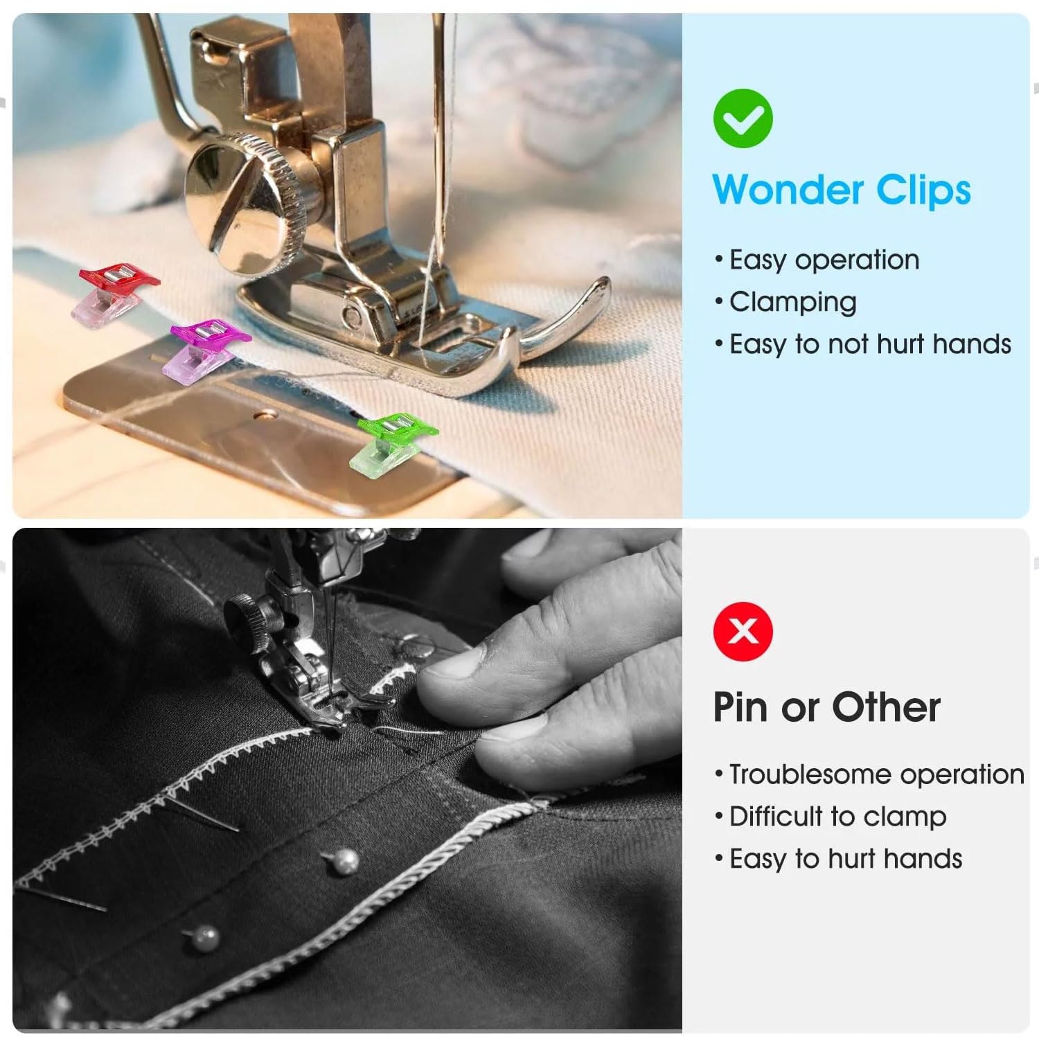 100 Pcs Sewing Clips - Image 4