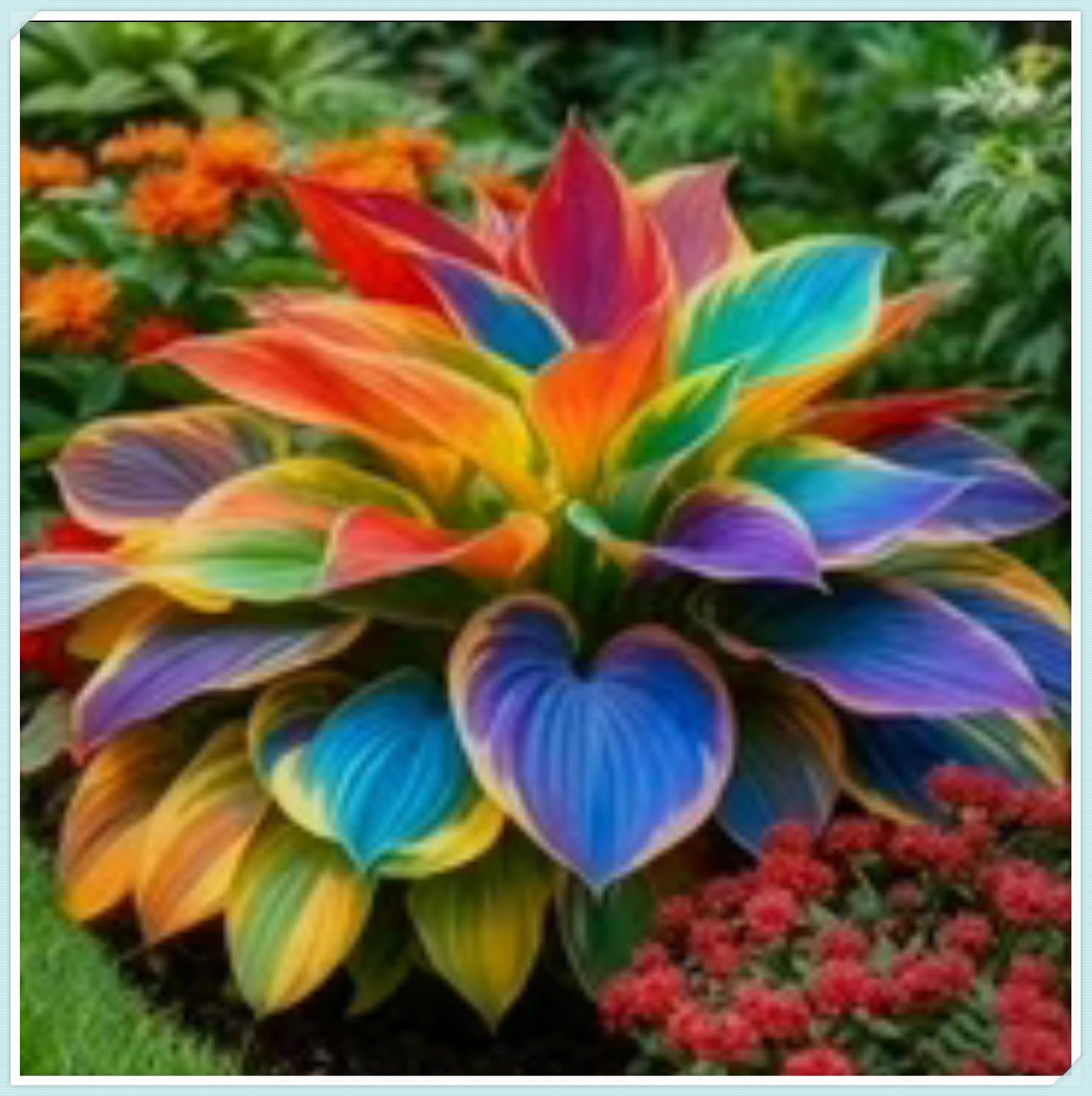Easy Planting hosta Bulbs Hostas Plants UK Rapid Growth Garden Flowers Wedding Flowers-6Bulbs-a
