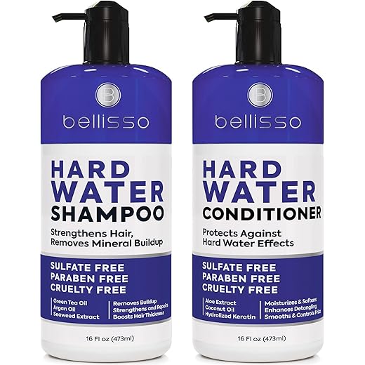Hard Water Chelating Shampoo and Conditioner Set